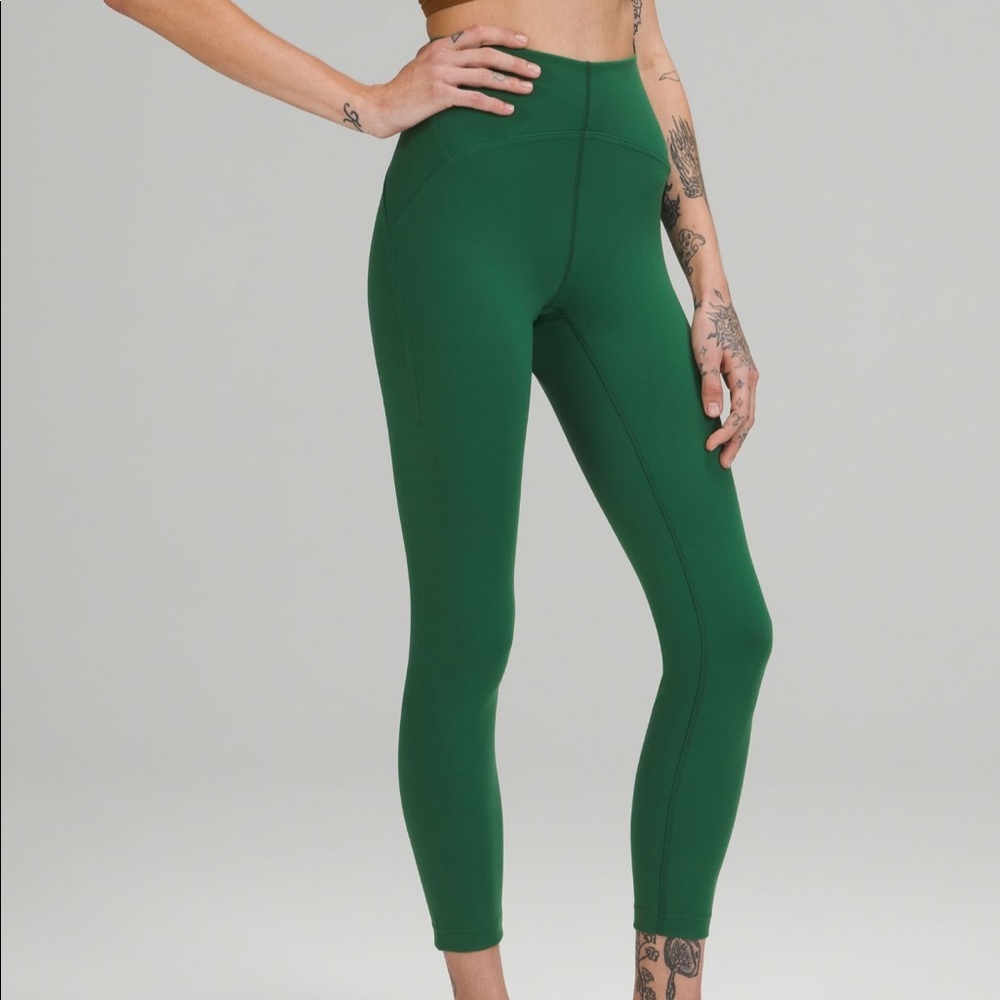 Lululemon Instill High Rise Tight 25” Green